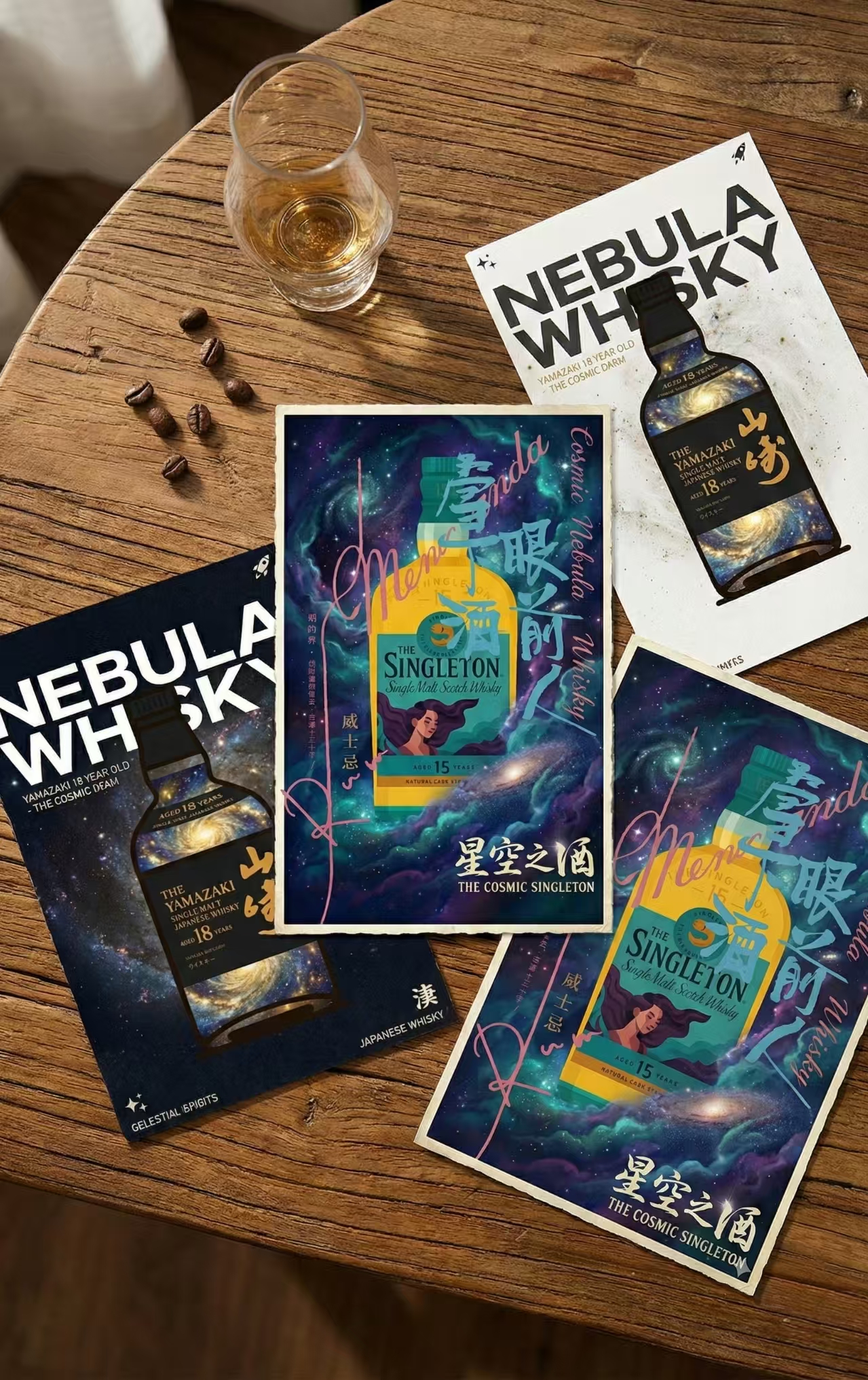 Nebula Postcards